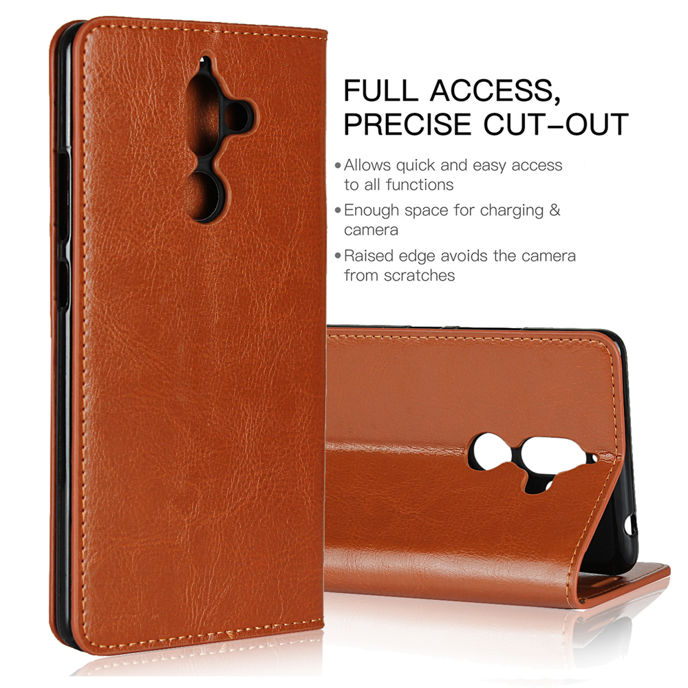 Case Nokia 7 plus #เคสฝาพับสไตล์กระเป๋าสตางค์หนังแท้คุณภาพดีราคาถูก