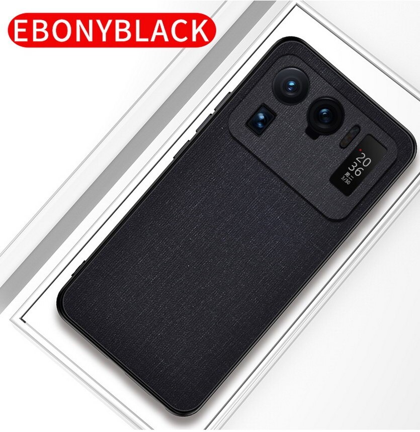 เคส Xiaomi Mi 11 Ultra #ฝาหลังเคลือบผิวผ้า Matte Cloth PU + PC + TPU Hybrid