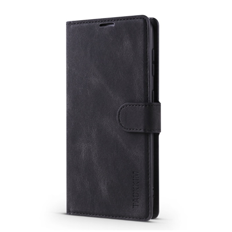 Case iPhone 13 Pro Max #เคสฝาพับหนัง PU แบบกระเป๋าสตางค์ PU Retro Matte Leather Wallet