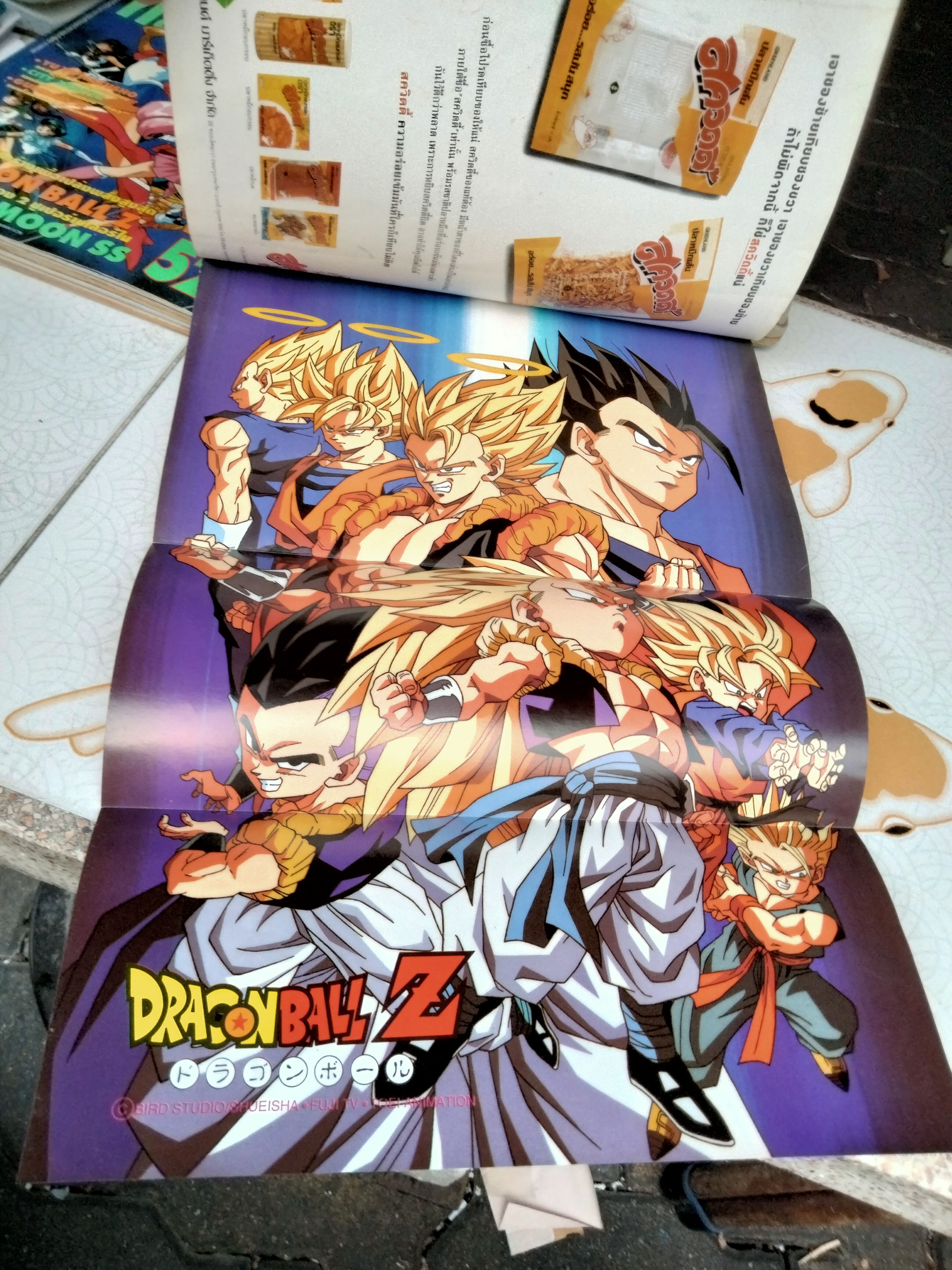 TV Magazine ทีวีแมกกาซีน ฉ.53 - แผ่นพับ Dragon Ball Z / บทสัมภาษณ์ชุดพิเศษและคำอำลาจาก Toriyama Akira