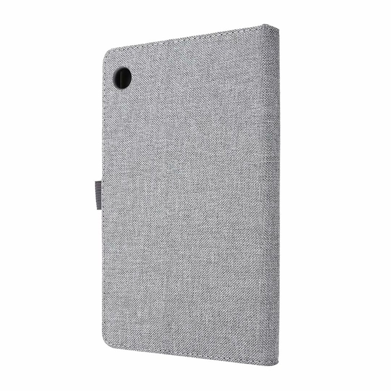 Case Huawei MatePad T8 8นิ้ว #เคสฝาพับหนัง PU ผิวผ้าพับตั้งได้ Cloth Leather Wallet