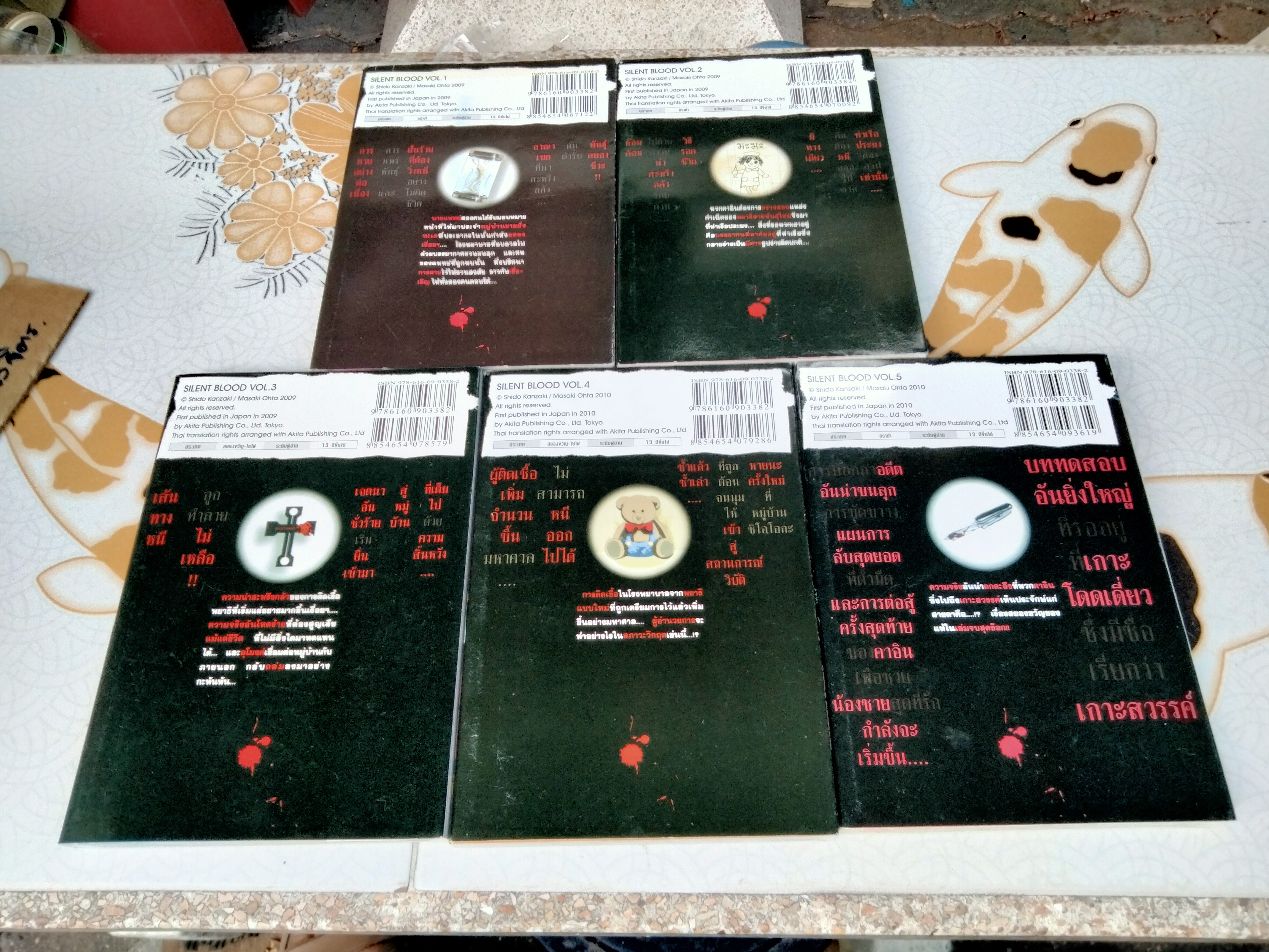 SILENT BLOOD แหวกร่างพันธุ์สยองต้องฆ่า (1-5 จบ)