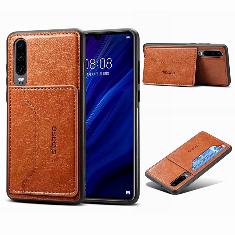 Case Samsung Galaxy A50 / A50s / A30s #เคสฝาหลัง TPU เคลือบหนัง PU Crazy Horse Leather Coated PC + TPU Hybrid