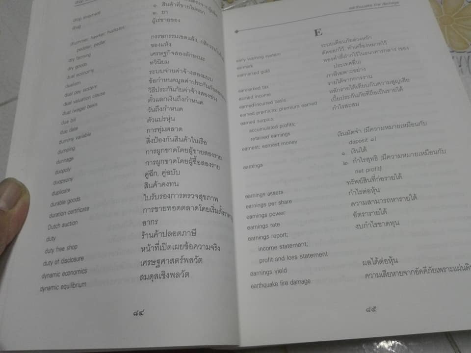 ศัพท์เศรษฐศาสตร์ อังกฤษ-ไทย ไทย-อังกฤษ ฉบับราชบัณฑิตยสถาน