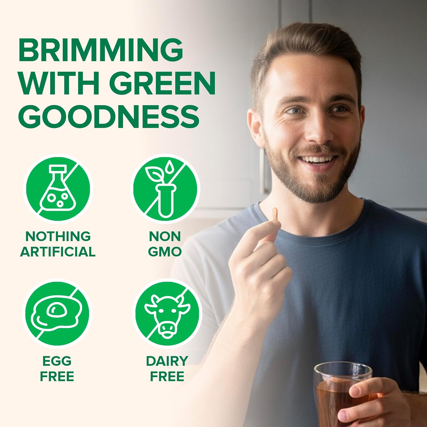Zenwise Health Green Tea Extract Supplement With EGCG & Vitamin C 120 Capsules สารสกัดชาเขียว