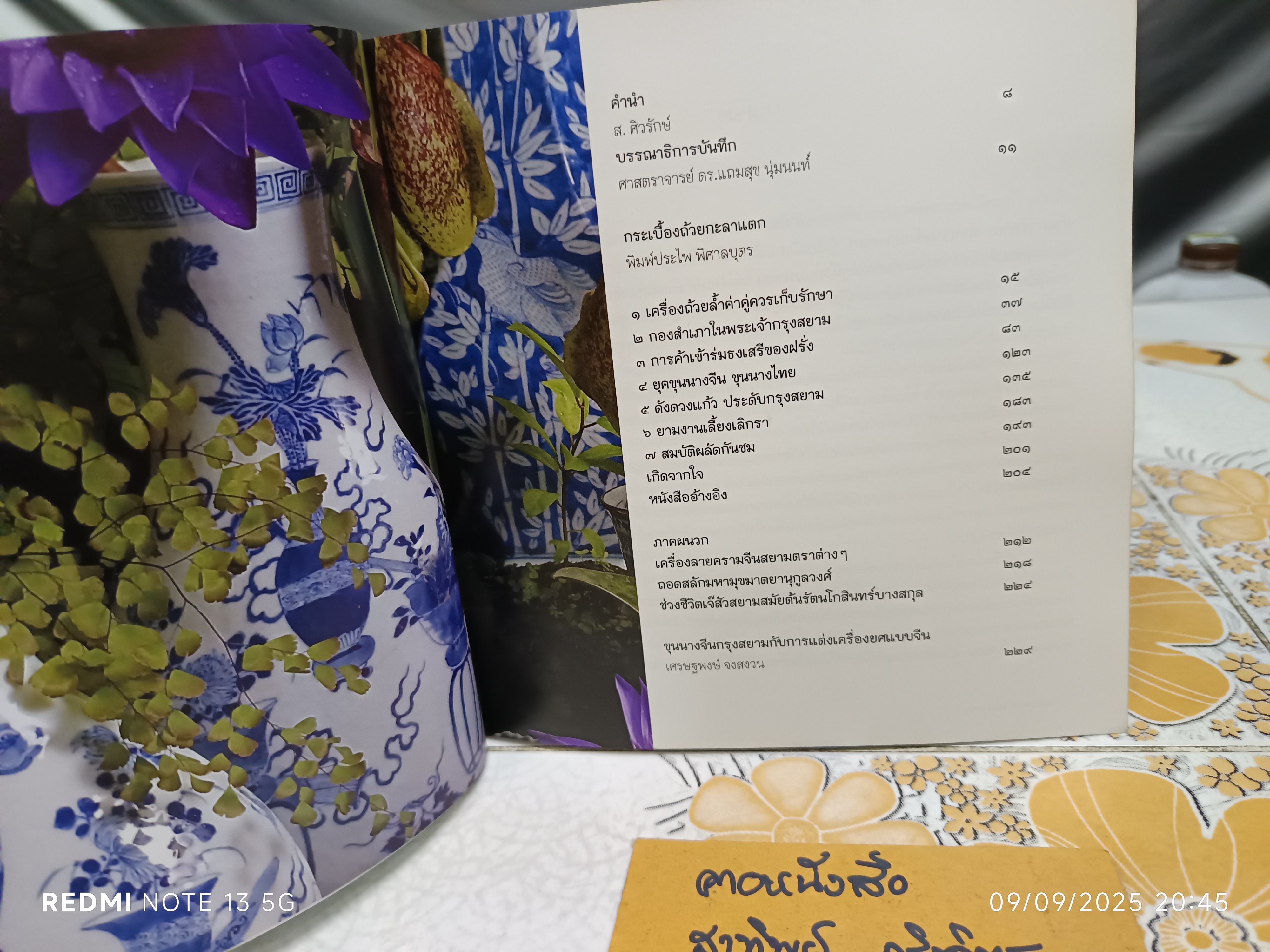 กระเบื้องถ้วยกะลาแตก โดย พิมพ์ประไพ พิศาลบุตร หนังสืออนุสรณ์นางระศะนา ประธานราษฎร์นิกร #โปจูลี่กี่