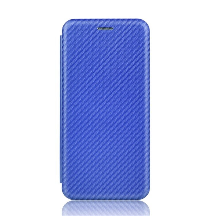 เคส Huawei Y7a #เคสฝาพับลายคาร์บอนไฟเบอร์มีช่องใส่การ์ด Carbon Fiber Wallet Card Slot Magnet Stand Phone Cover