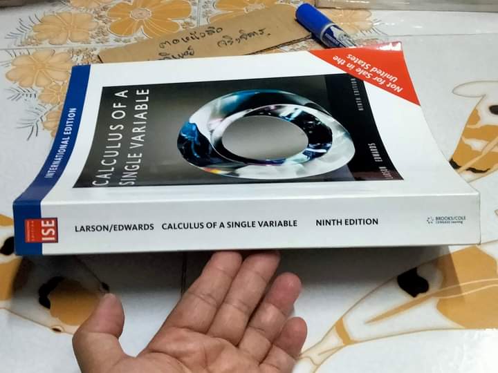 Calculus of a Single Variable, 9th edition INTERNATIONAL EDITION LARSON EDWARDS .