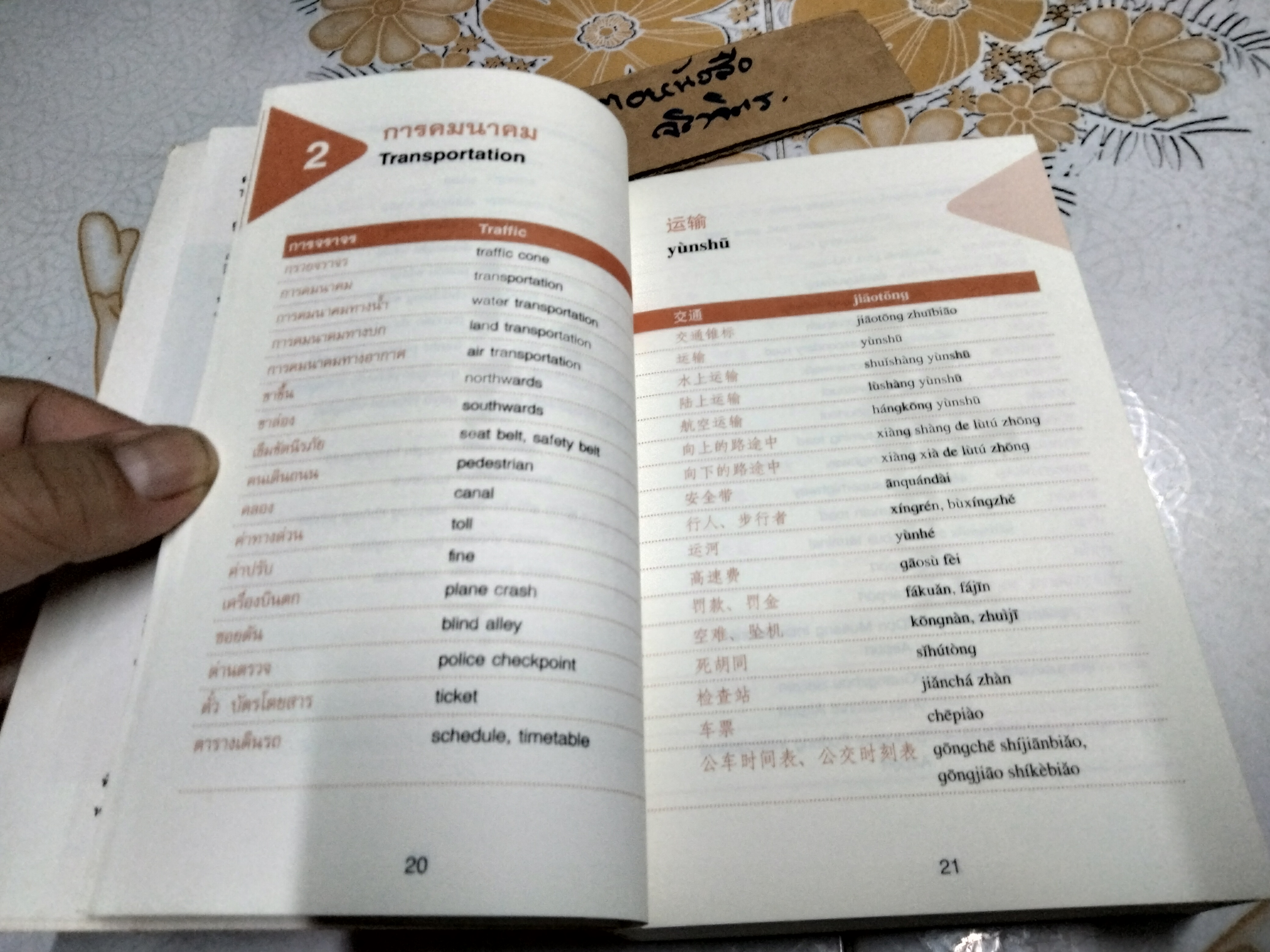 ศัพท์หมวด ไทย-จีน-อังกฤษ โดย ดร.จุรี สุชนวนิช พิมพ์ครั้งแรก 2557