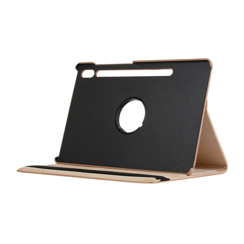 เคส Samsung Galaxy Tab S6 SM-T860 SM-T865 #เคสฝาพับหนังผิวลิ้นจี่ Litchi Grain 360 Degree Rotary