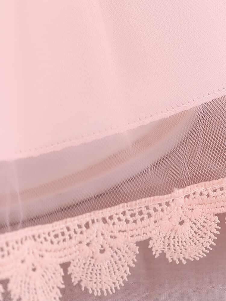 เดรสเด็กหญิง งานลูกไม้สวยมาก