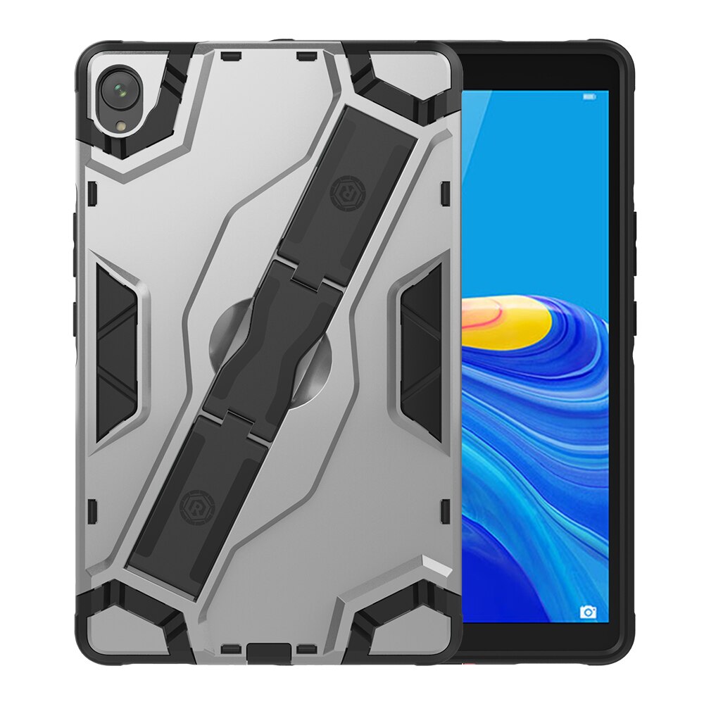 Case Huawei MediaPad M6 10.8 #เคสฝาหลังแท็บเล็ตกันกระแทกมีที่สวมนิ้ว Shield Style Strap Kickstand