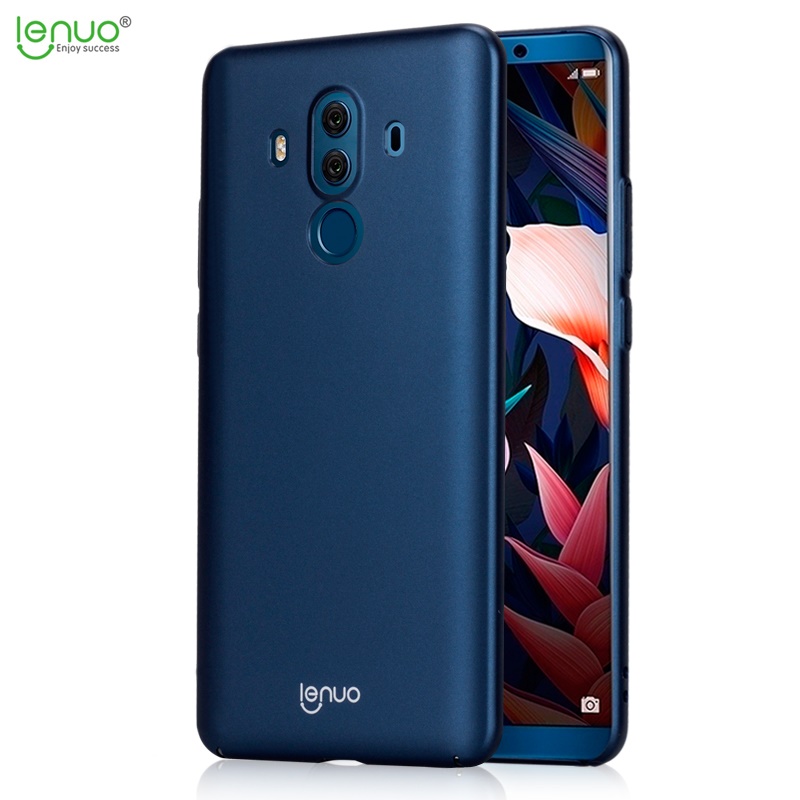 เคส Mate 10 Pro #เคสฝาหลังพลาสติกแข็ง LENUO Leshield Silky Touch ป้องกันลายนิ้วมือ