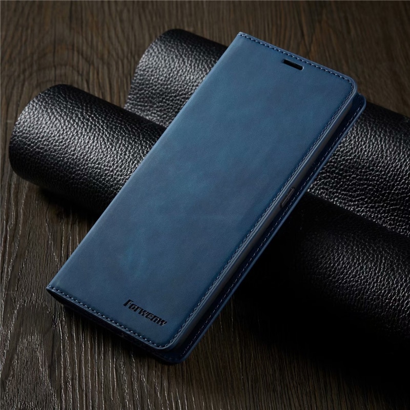 เคส Samsung Galaxy A13 4G#เคสฝาพับแบบกระเป๋าสตางค์ FORWENW Leather Wallet Case