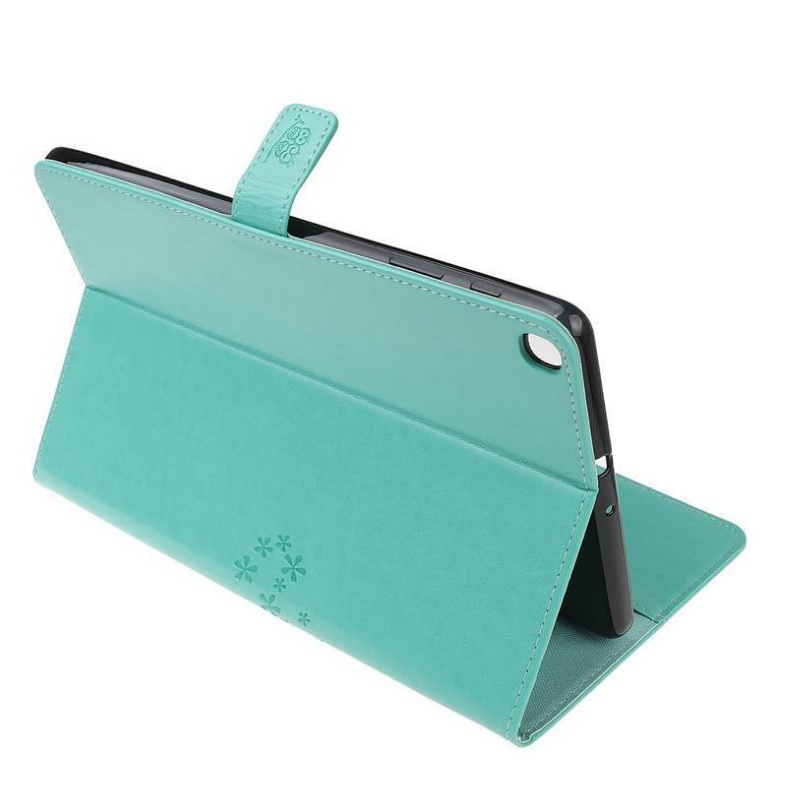 เคส Samsung Galaxy Tab S5e SM-T720 SM-T725 #เคสฝาพับหนัง PU พิมพ์ลาย Imprinted PU Leather Cover