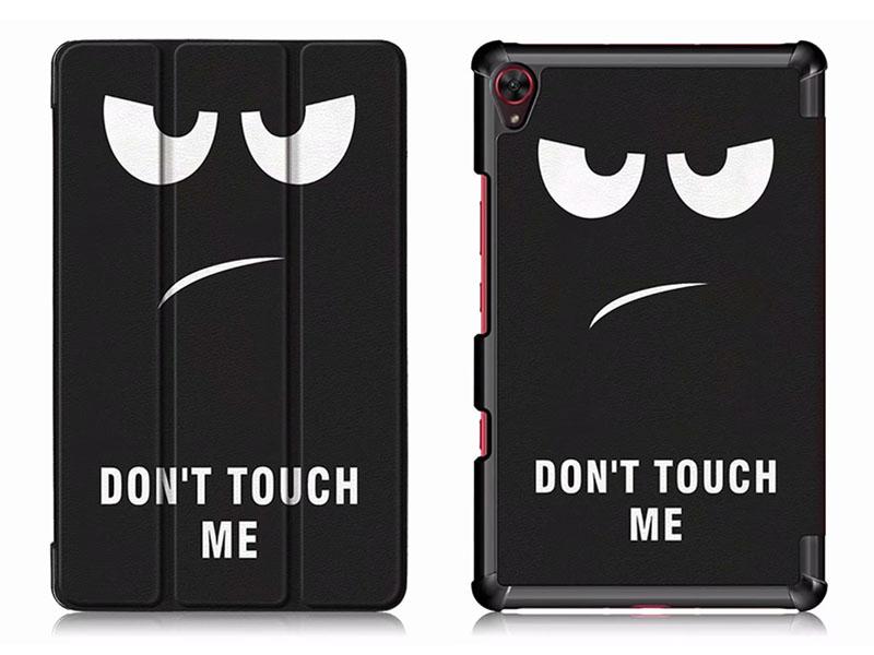 Case Huawei MediaPad M6 8.4 Turbo #เคสฝาพับ 3 พับพิมพ์ลาย Pattern Printing Tri-fold Stand PU Leather Smart Tablet