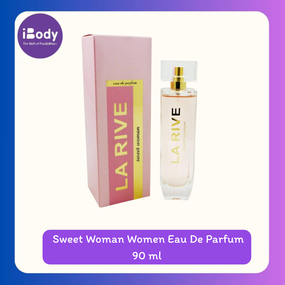 La Rive Sweet Woman Women Eau De Parfum 90 ml น้ำหอมกลิ่น ฟลอรัล–ฟรุตตี้
