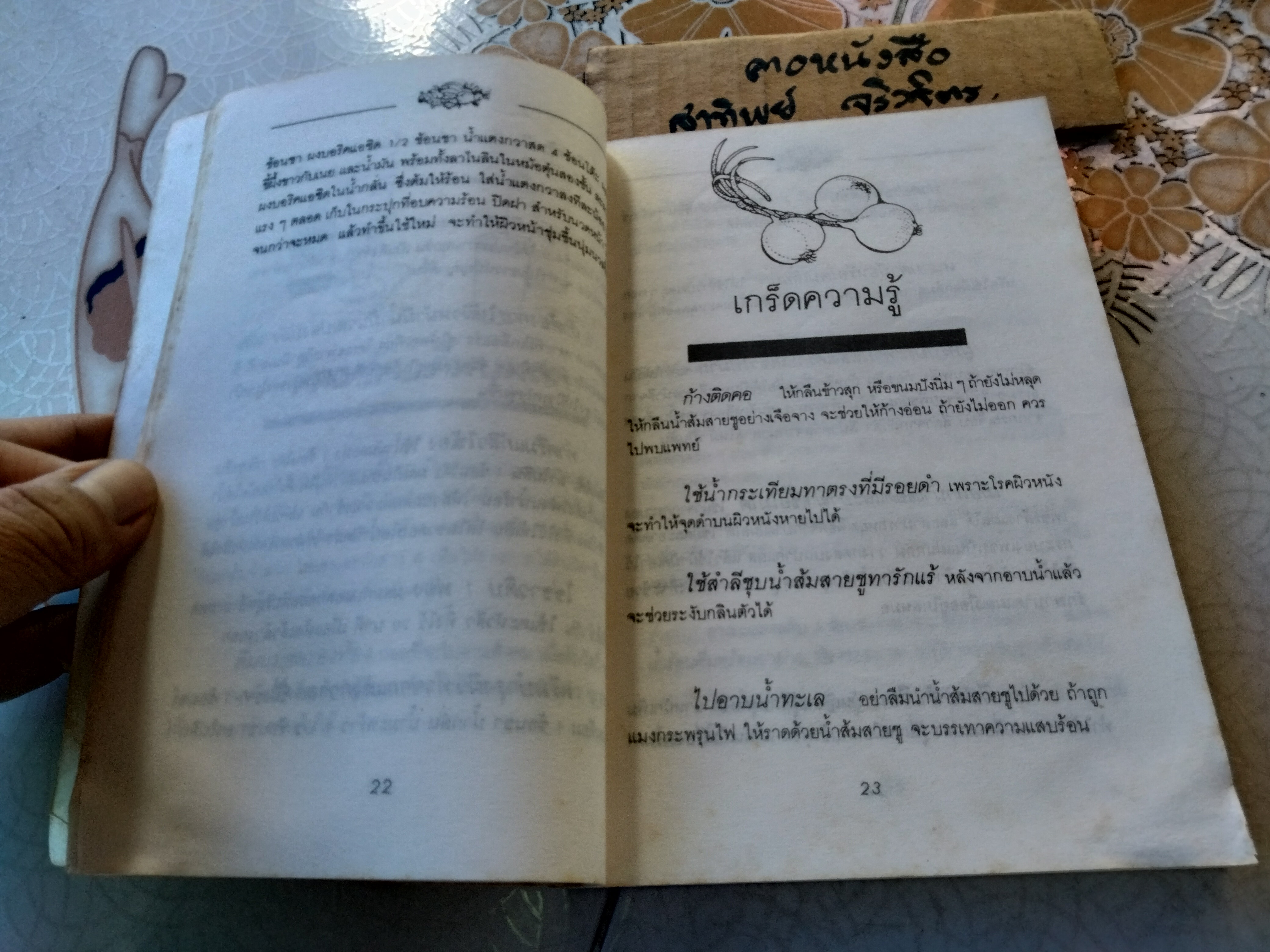 สิ่งที่แม่บ้านควรทราบ + ที่ปรึกษาแม่บ้าน เล่ม 2 (ดุจลดา) รวมสาระน่ารู้สำหรับแม่บ้าน