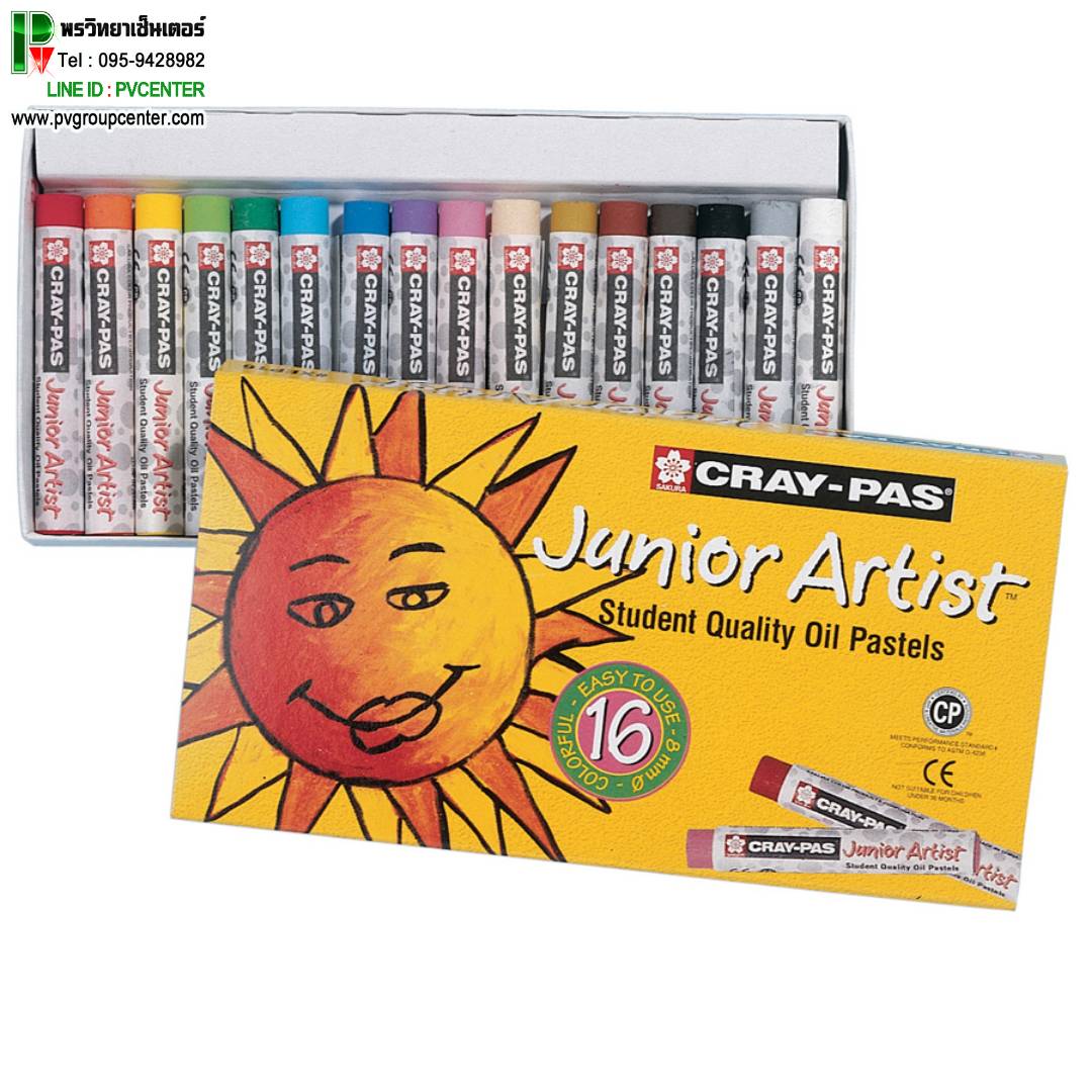 สีชอล์คซากุระ Sakura Cray-Pas Junior Artist 25สี
