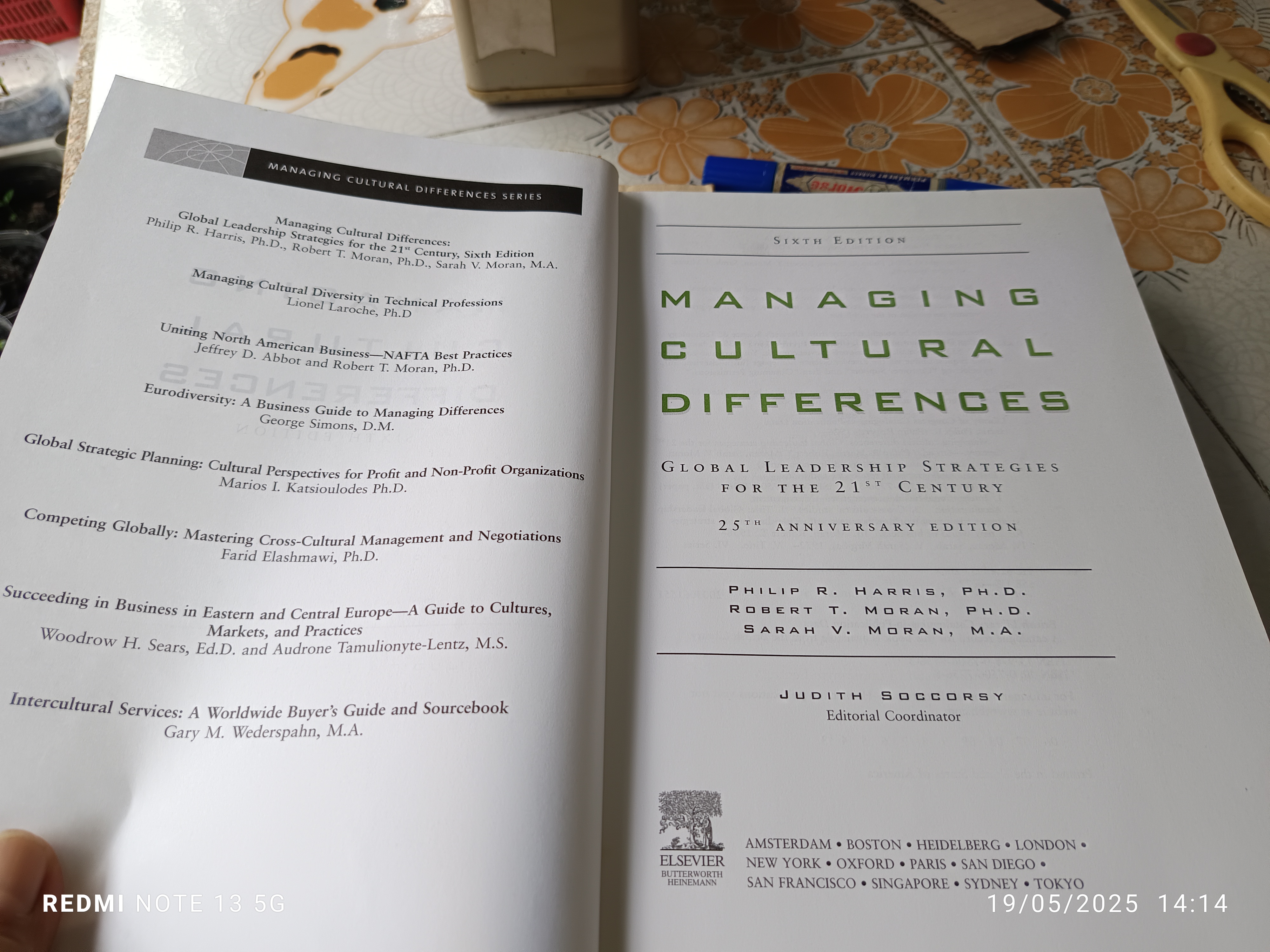 Managing Cultural Differences : Global Leadership Strategies for the 21st Century, 6th edition