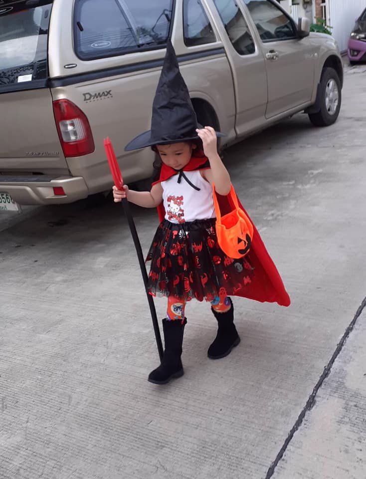 ชุดแฟนซีเด็ก แม่มดพ่อมด