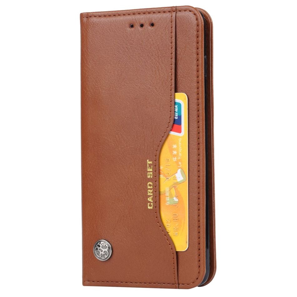 เคส Samsung Galaxy S10 #เคสฝาพับแบบกระเป๋าสตางค์หนัง PU มีช่องเสียบบัตรคุณภาพดี