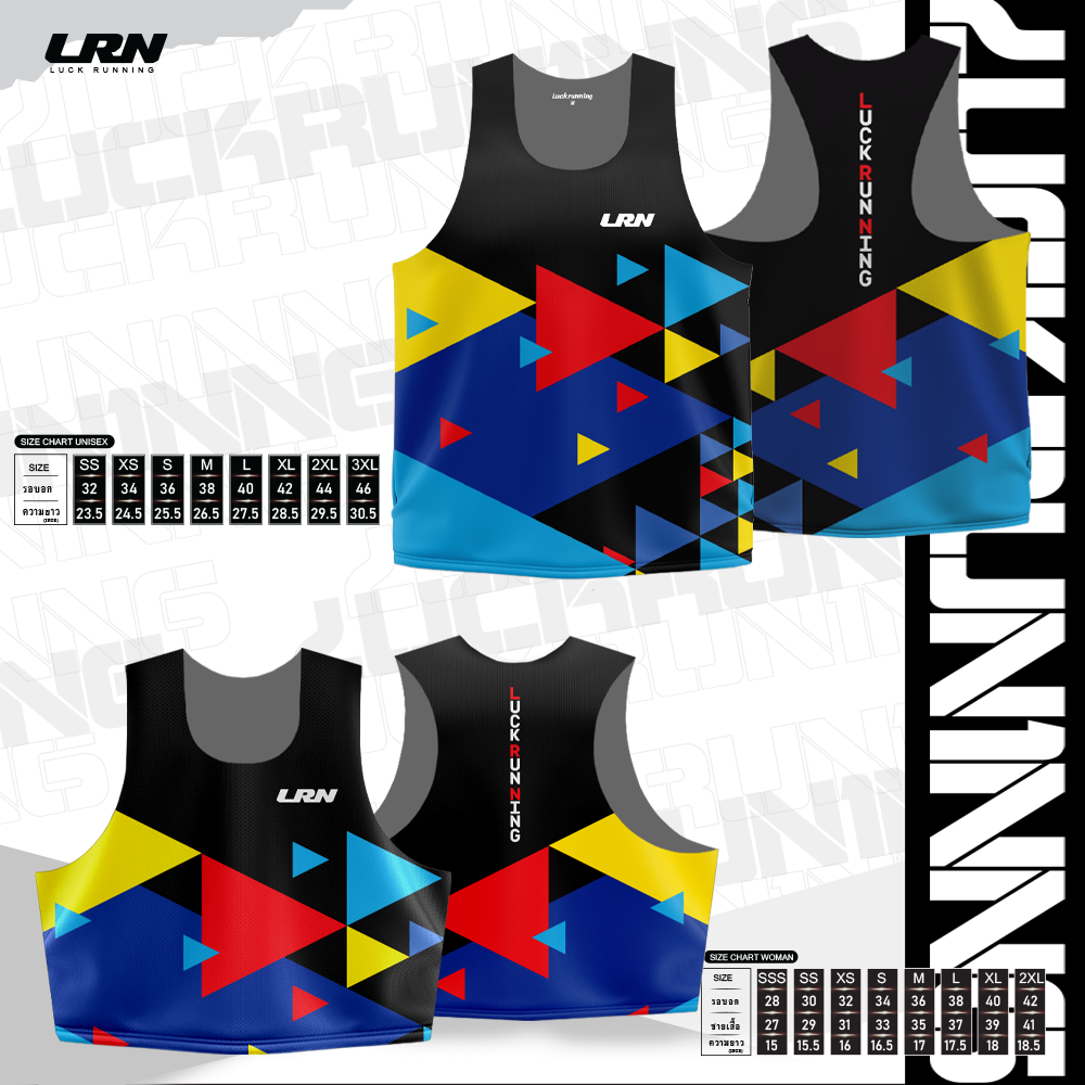 เสื้อกล้าม Run Elite/ครอป ผ้า Air Flow Plus สำหรับวิ่งมาราธอน (AP20)
