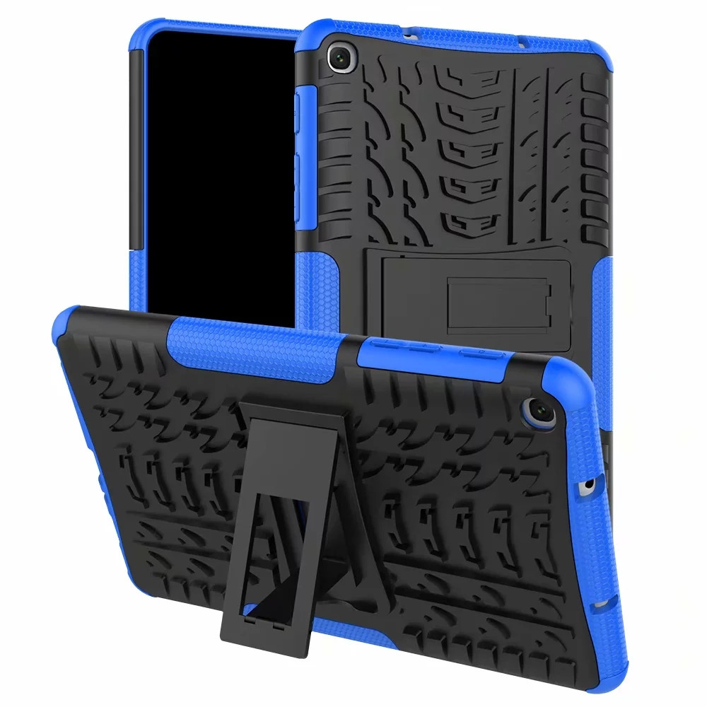 Case Samsung Galaxy Tab A 8 (2019) SM-P200 / SM-P205 #เคสฝาหลัง Kickstand PC + TPU Hybrid กันกระแทก