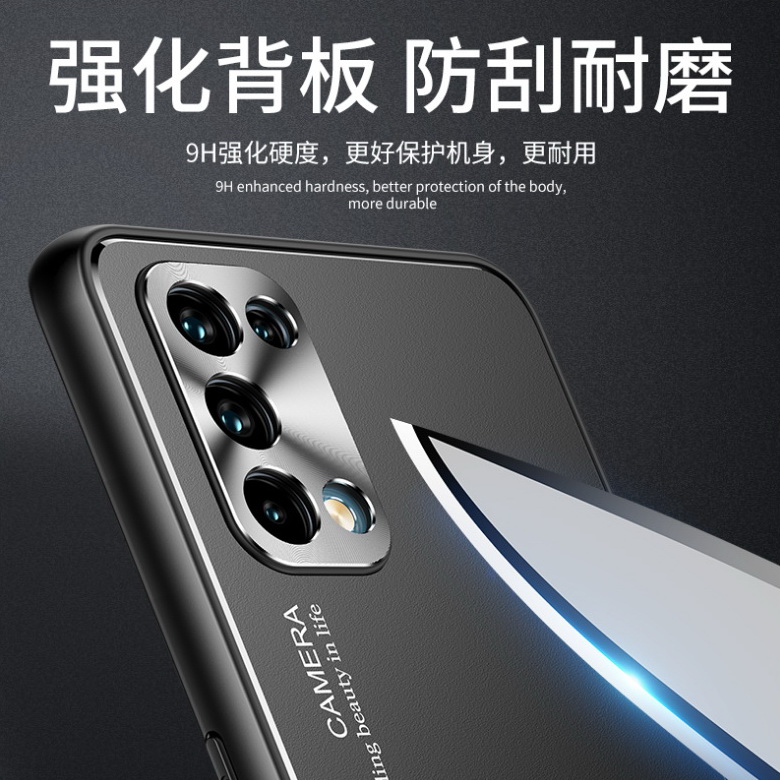Case Samsung Galaxy S9+ #เคสฝาหลังไฮบริด Metal +TPU Shockproof metal back plate Phone Back Cover