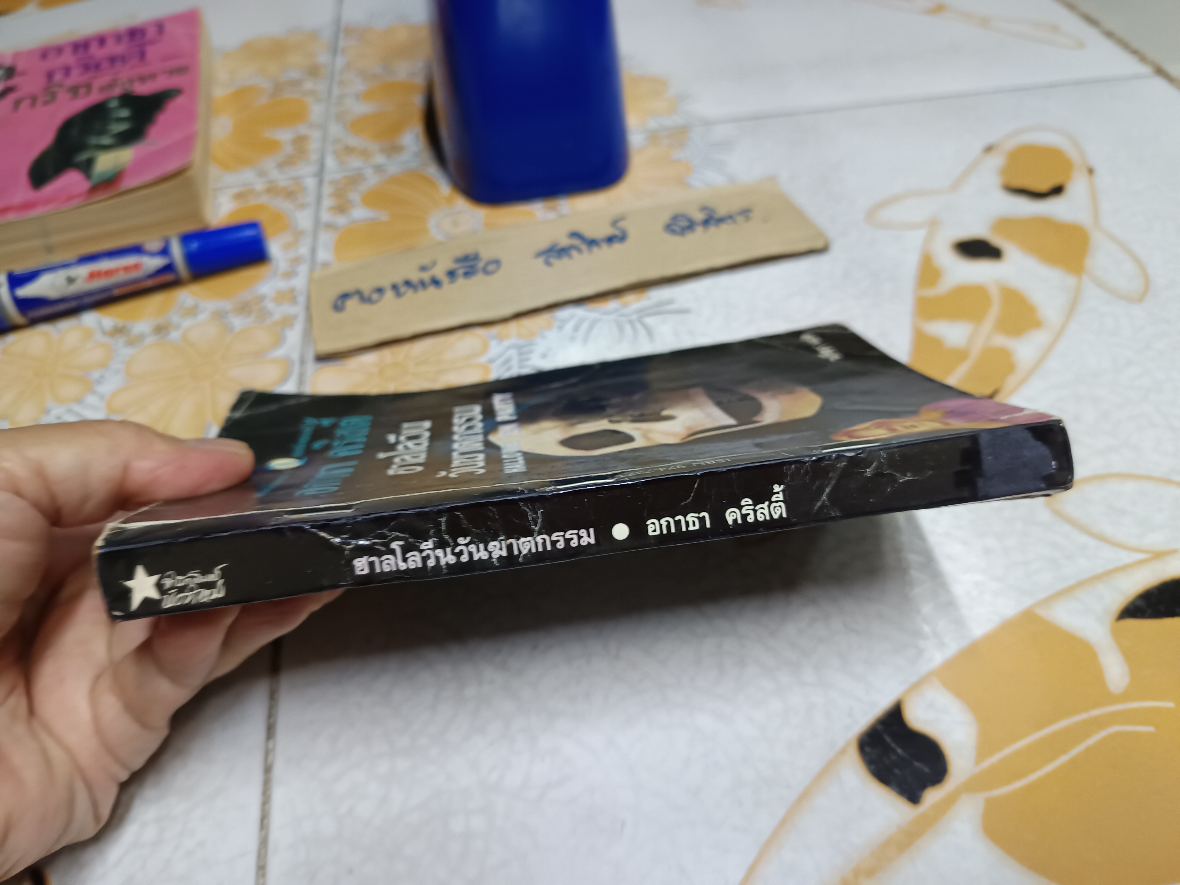 ฮาลโลวีนวันฆาตกรรม Halloween Party อกาธา คริสตี้ เขียน - ปรีชา แปล (หนังสือจำหน่ายออกจากห้องสมุด/ แม็กสันหนังสือ)