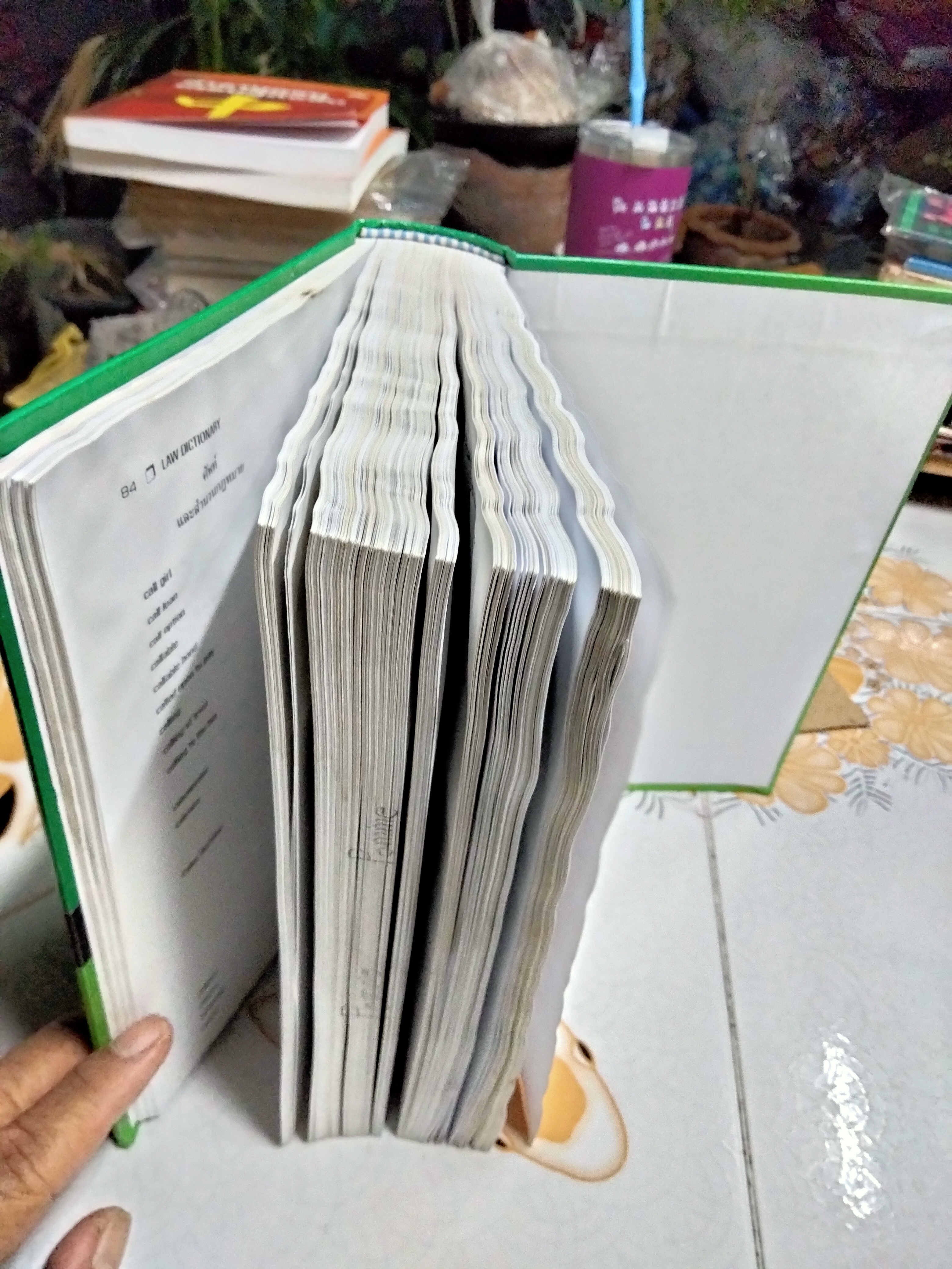 พจนานุกรม ศัพท์กฎหมาย (อังกฤษ-ไทย) LAW DICTIONARY (ENGLISH - THAI) โดย ธง วิทัยวัฒน์ **หนังสือโดนน้ำ **สินค้าหมด**