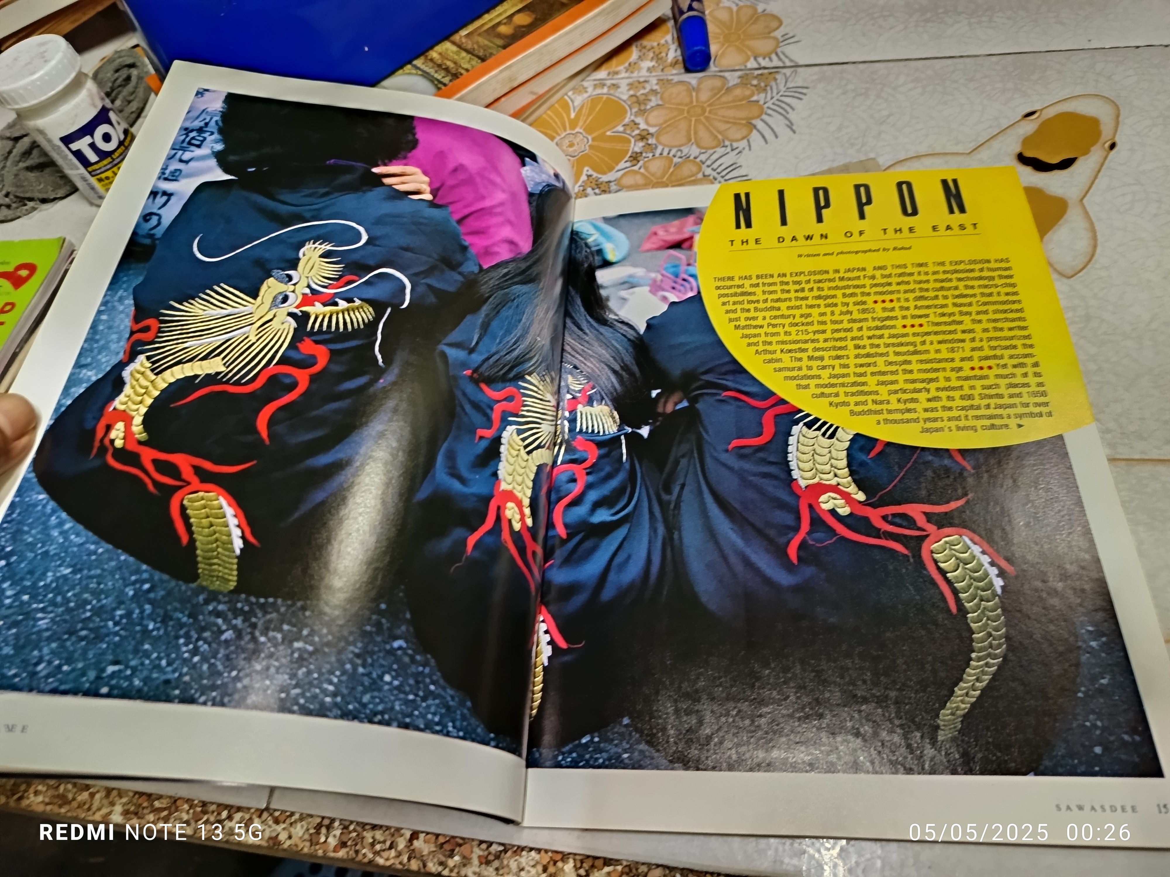 นิตยสารสวัสดี Sawasdee ของการบินไทย february 1986 ** มีสัมภาษณ์อาจารย์เฉลิมชัย โฆษิตพิพัฒน์