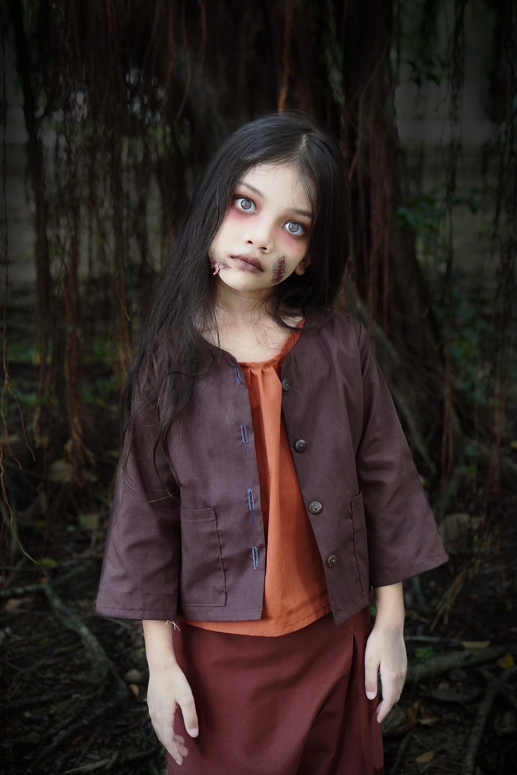 ชุดแฟนซีเด็กหญิง ผีปอบ