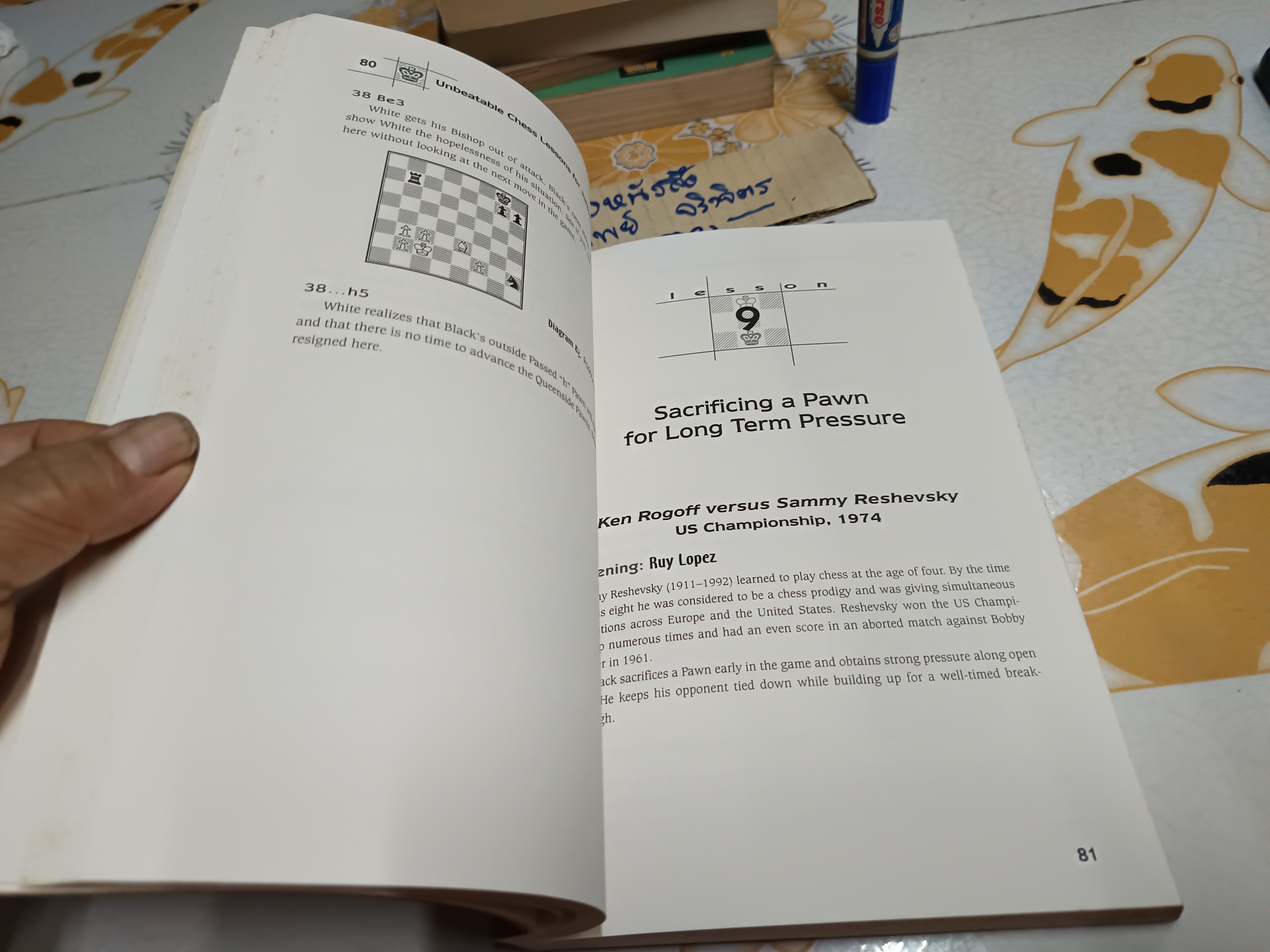 Unbeatable Chess Lessons for Juniors By Robert M Snyder. McKay Chess Library for Kids (ตำราหมากรุกฉบับภาษาอังกฤษ)