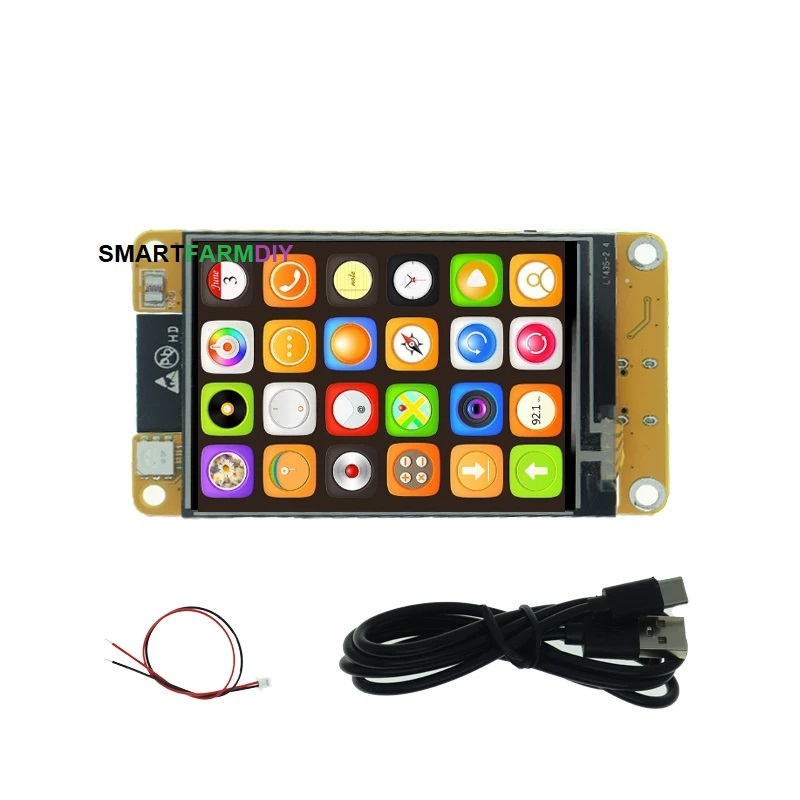 บอร์ดพัฒนา WiFi และบลูทูธ ESP32 2.4นิ้ว240*320จอแสดงผลอัจฉริยะโมดูล LCD TFT ขนาด2.4นิ้วสำหรับพัฒนาในโปรแกรม Arduino