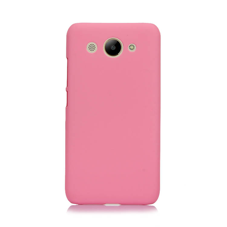 เคส Huawei Y3 (2017) #เคสฝาหลัง Plastic แข็งที่มีการเคลือบด้วยยางสีสันสดใส