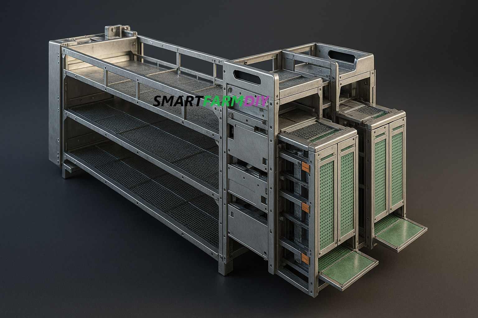 รับออกแบบผังฟาร์มกรงไก่ไข่ Future Farming (AI Generative Farming)