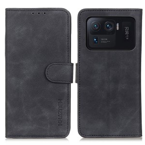 เคส Xiaomi Mi 11 Ultra #เคสฝาพับหนัง PUมีช่องเก็บบัตร KHAZNEH Retro Leather with Wallet