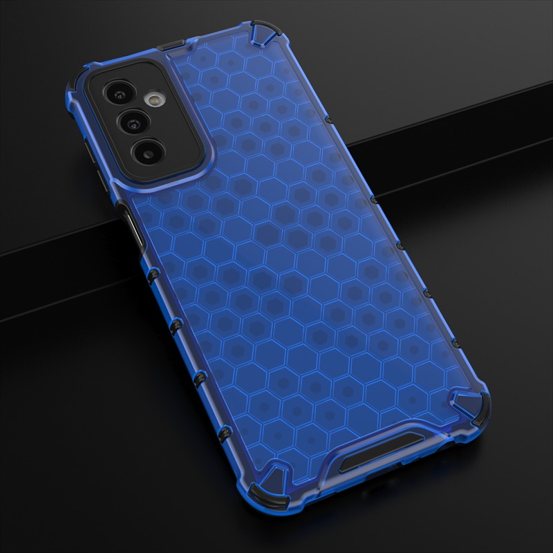 เคส Samsung Galaxy A13 5G #เคสฝาหลังกันกระแทก Honeycomb Shock Absorber TPU + PC + Silicone Hybrid