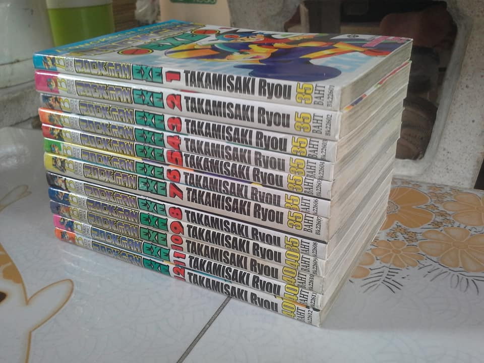 ROCKMAN EXE (13 เล่มจบ) มีแค่ 1-12 ขาดเล่ม 13 - หนังสือเช่า **สินค้าหมด**