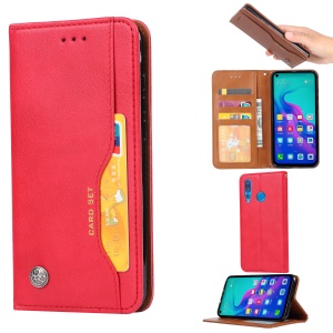 เคส Huawei Y9 Prime 2019 #เคสฝาพับแบบกระเป๋าสตางค์หนัง PU มีช่องเสียบบัตรคุณภาพดี