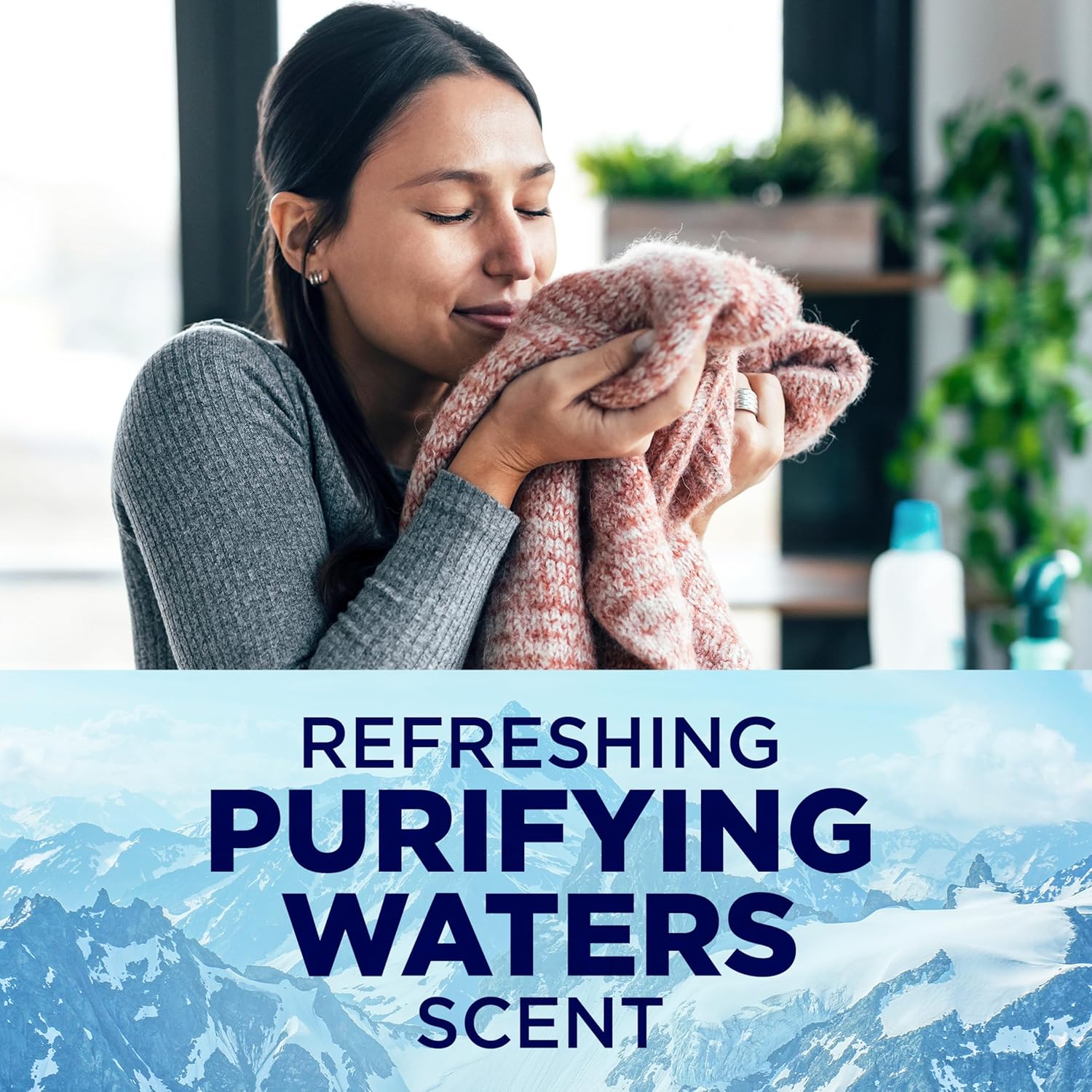 Arm&Hammer® Clean Scentsations Fabric Softener Sheets Purifying Waters 100 Count แผ่นอบผ้า กลิ่นสะอาด