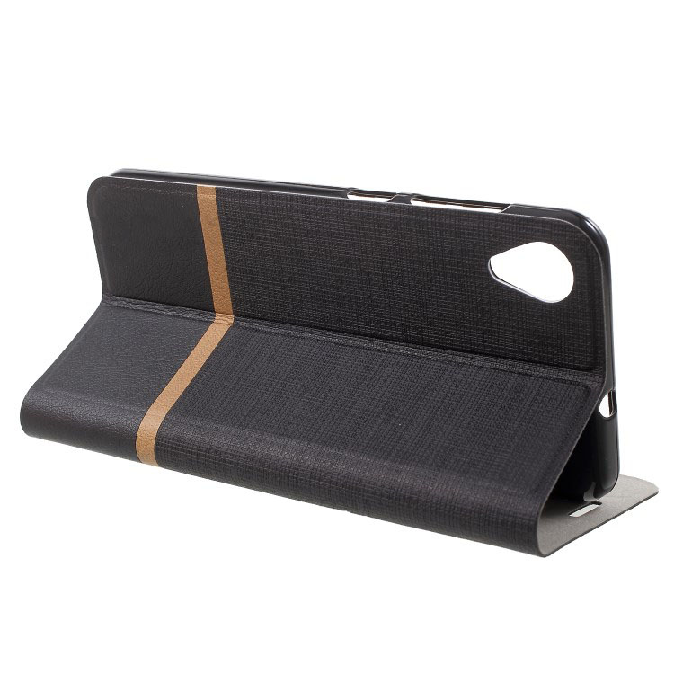 Case Asus ZenFone Live (L1) ZA550KL #เคสฝาพับหนัง PU ออกแบบสี Contrast ปกเสริมด้วยแผ่นเหล็กคุณภาพดี