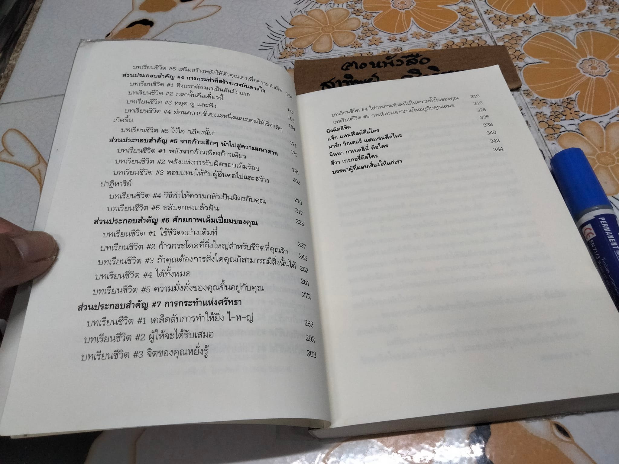 บทเรียนชีวิตเพื่อเก่งกฎดึงดูด โดย แจ๊ด แคนฟีลด์ และ มาร์ก วิคเตอร์ แฮนเซ่น จีนนา กาเบลลินี่ และอีวา เกรกอรี่ เขียน - อัญชลี วิทยะ แปล (มีคราบน้ำจางๆ) **สินค้าหมด**