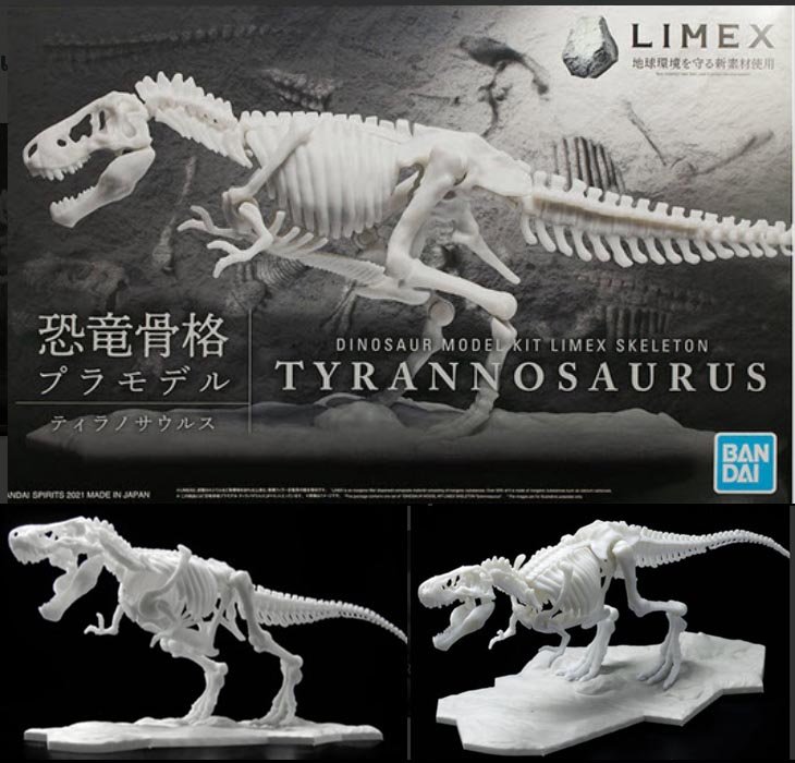 DINOSAUR MODEL KIT LIMEX SKELETON TYRANNOSAURUS