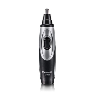Panasonic® Nose & Facial Hair Trimmer #ER430K ทริมเมอร์ พานาโซนิค Wet/Dry Battery-Operated with Vacuum Cleaning System
