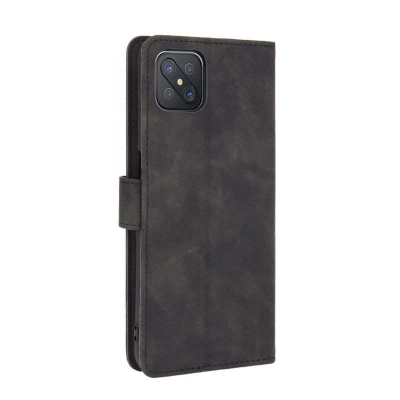 เคส OPPO Reno 4Z 5G #เคสฝาพับแบบกระเป๋าสตางค์หนัง PU มีช่องใส่บัตร Leather Wallet Card Holder Phone Cover