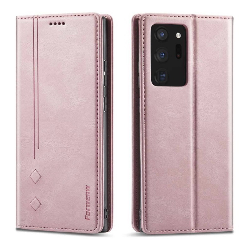Case Samsung Galaxy Note 20 Ultra / Note 20 Ultra 5G #เคสฝาพับหนัง PU สไตล์กระเป๋าสตางค์พร้อมช่องใส่การ์ด Fashion Retro Card Slot Wallet Flip Cover PU Leather Phone Case