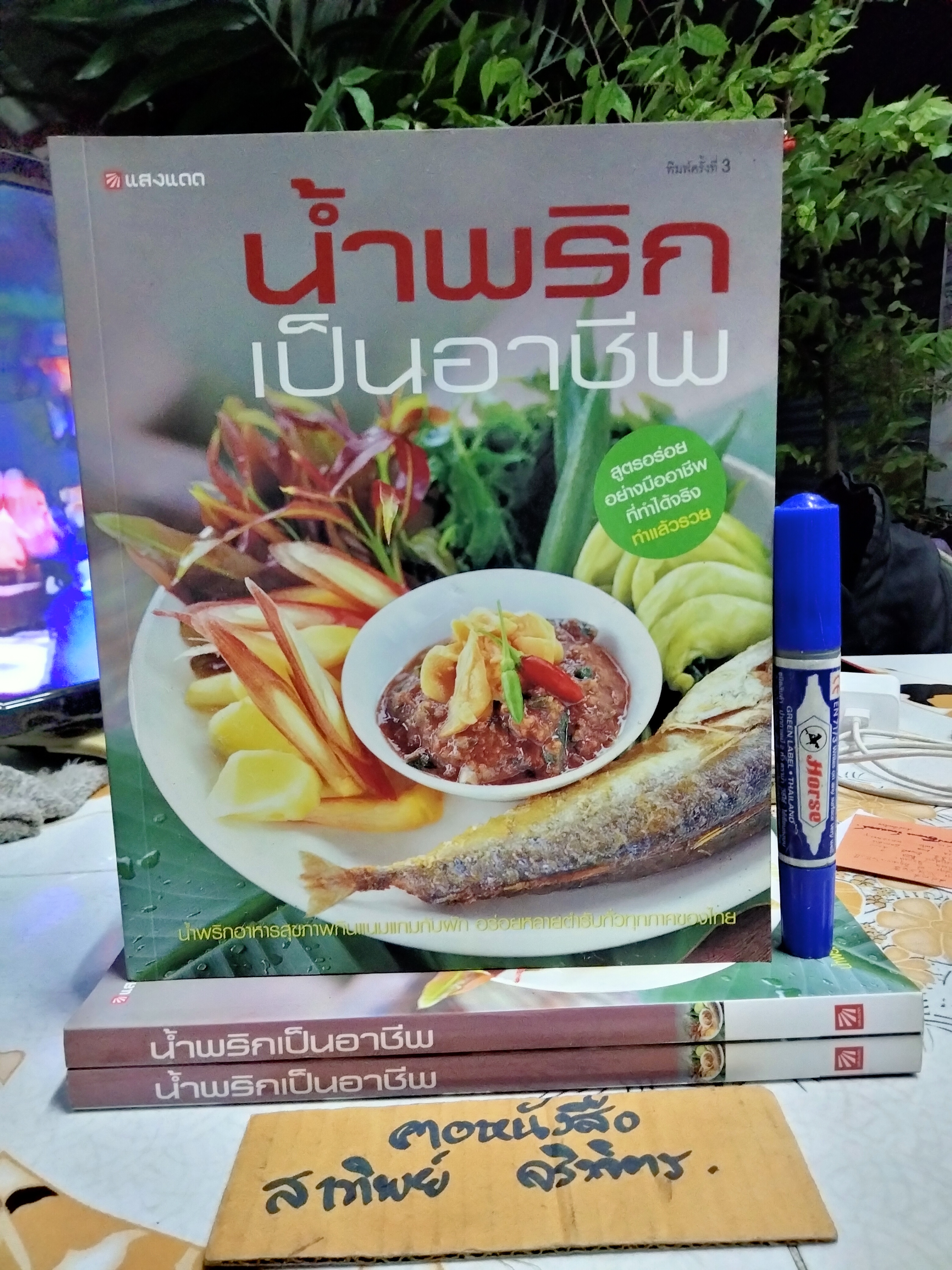 น้ำพริกเป็นอาชีพ สนพ.แสงแดด