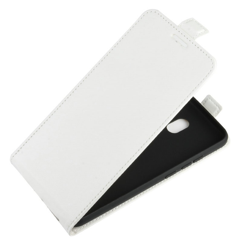 Case Xiaomi Redmi 8A #เคสฝาพับหนัง PU Crazy Horse แนวตั้ง พร้อมช่องเสียบการ์ด